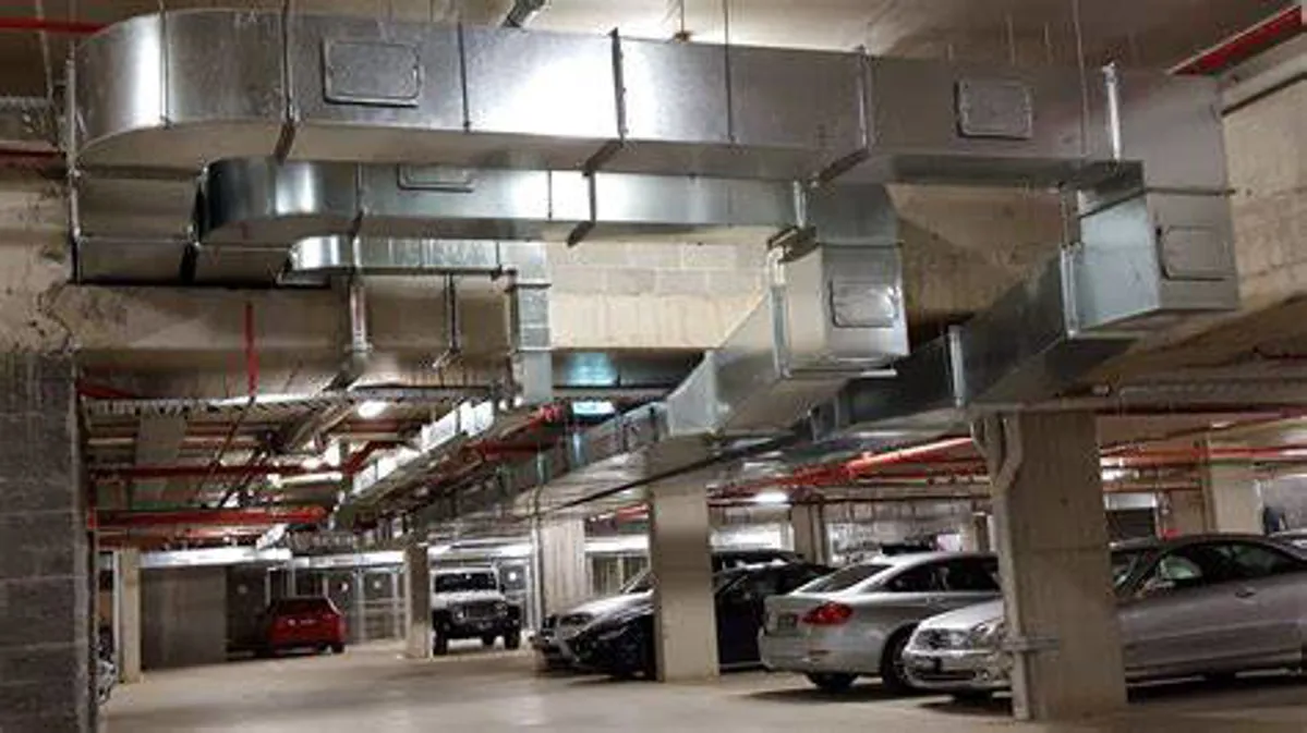 Multi-Level Parking Ventilation System